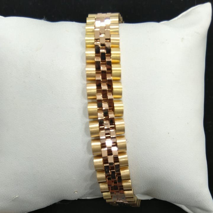 The Golden Rolex Style Bracelet – Men's Affairs